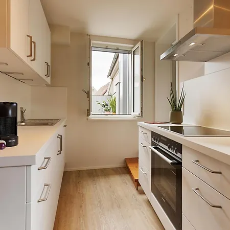 Homie Badgasse - Dachterrasse & Fahrradgarage Apartmán Ochsenfurt